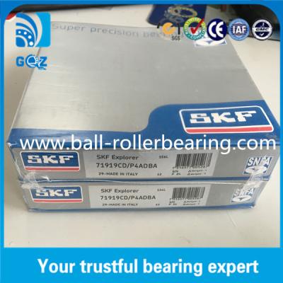 China 15 Degree Contact Angle High Precision Ball Bearings Skf 71911 CD / P4A for sale