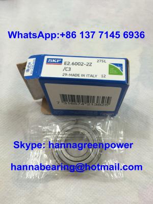 China Motor Bearing E2.6005-2Z/C3 Energy Efficient High Speed Ball Bearing 25x47x12mm for sale