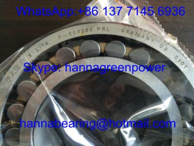 China F-809280.PRL Copper Cage Spherical Roller Bearing 809280 for Cement Mixer Reducer 100x165x52/65mm for sale