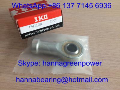 China PHS10A / PHS10 Female Rod End Bearing PHS10L Left Hand Rod End 10*26*14mm for sale