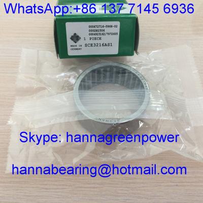 China SCE3216AS1 / SCE3216 Inch Drawn Cup Needle Roller Bearings with Open Ends , 50.8*60.325*25.4mm for sale