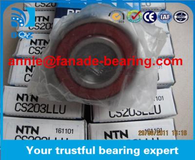 China Janpan Brand NTN Printing Machine Bearing Single Row Deep Groove Ball Bearing CS203LLU with size 17*40*12mm for sale