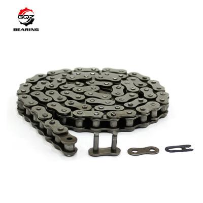 China 40MN Carbon Steel Motorcycle Chain 12.7mm Pitch Heat Treatment for sale