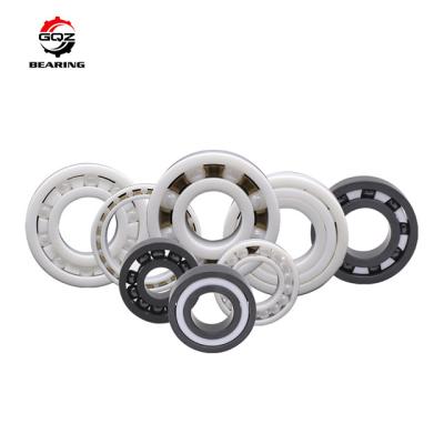 China NSK Open Ceramic Ball Bearings 6207DDU bearings 35*72*17 Lubrication oil or grease for sale