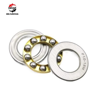China F10-18M Brass Cage Miniature Thrust Ball Bearing with Groove 10x18x5.5mm for sale