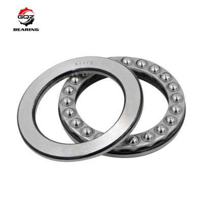 China Single Direction Steel Thrust Ball Bearing 51112 High Precision Roller Bearing 60*85*17mm for sale