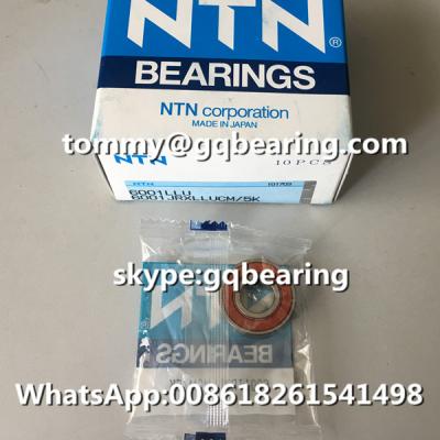 China 10 PCS Packing NTN 6001JRXLLUCM/5K Rubber Sealed Deep Groove Ball Bearing for sale