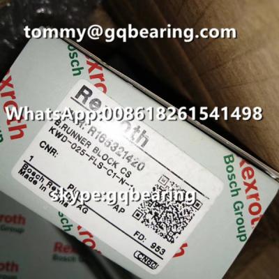 China Rexroth R165321420 Steel Material Flange Type Standard Length Standard Hight Linear Block for sale
