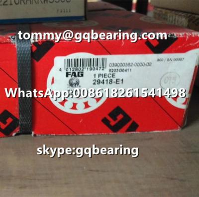 China Germany Origin Gcr15 Material FAG 29418-E1 29418-E1-XL Thrust Spherical Roller Bearing for sale
