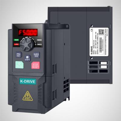 China Programmable Stable Motor VFD Drive , Multilingual 1 HP VFD3 Phase for sale