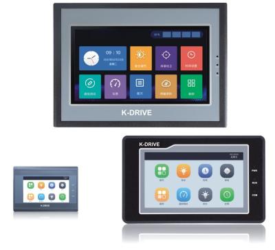 China Black Durable 10 Inch HMI Touchscreen For Electrical Equipment for sale