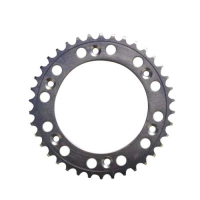 China Silver, black, gray, golden Motorcycle Engine Components sand blasting Sprocket SB024 for sale