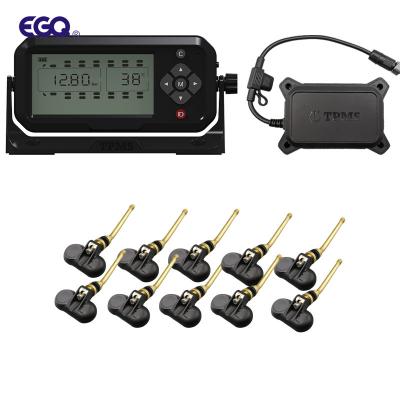 China 12 Wheel Truck Tire Pressure Monitoring System 203 Psi TPMS Bundled Sensors 433.92MHz 12mA for sale