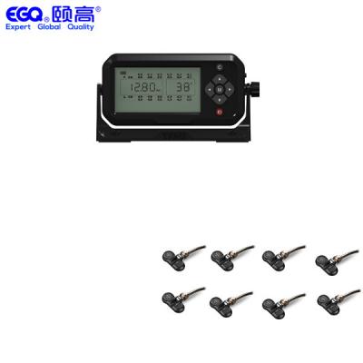 China Valve Type Eight wheel RV Tire Pressure Monitor Truck TPMS for sale