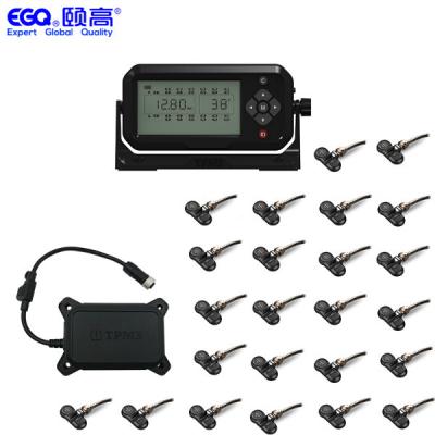 China Valve Type 24 Tires 433.92 MHZ Truck Tire Monitoring System for sale
