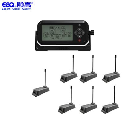 China External Sensor Trailer Tire Monitoring System 2.4Ghz Car Tire Pressure Monitoring System for sale