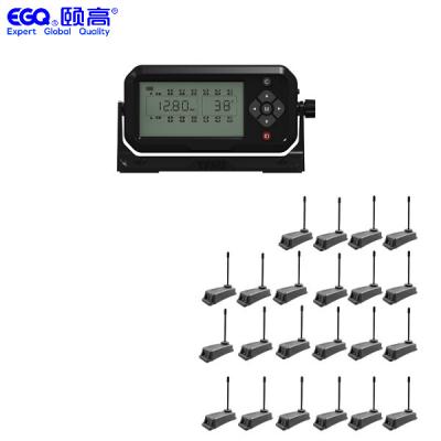 China Wireless Twenty Two Tire External Tyre Pressure Monitoring System for sale