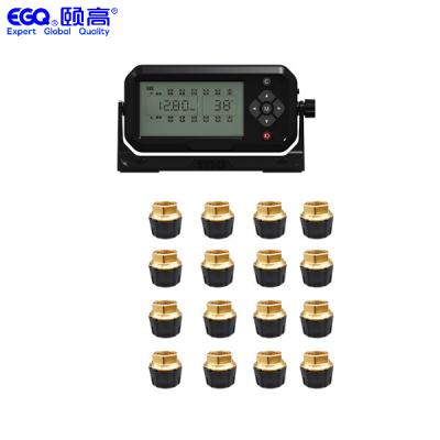 China LCD Display Waterproof Sixteen Tires Truck OTR TPMS for sale