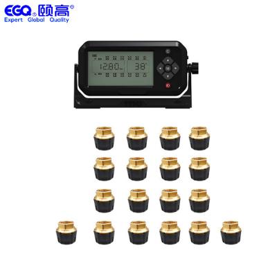 China IP67 18 Tires Truck TPMS Tire Pressure Monitoring System for sale