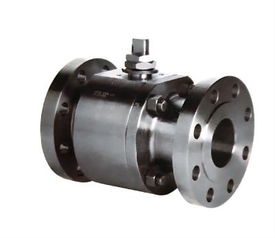 China DN50 Forged Steel Ball Valve Fire Resistant Construction Black Ball Valve for sale
