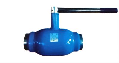 Chine Le plein type soudé de robinet à tournant sphérique de diamètre a complètement soudé le robinet de bille d'acier 304 inoxydable à vendre