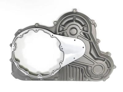 China Aluminum Alloy Die Casting Parts Motorcylce Engine Primary Drive Cover Powder Coating for sale