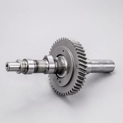 China Forged Steel Camshaft with Assembles Carburized Gear For Gasoline Engine for sale