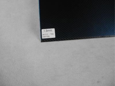China Twill Matte Carbon fiber Plate 1.5mm Carbon Fiber Panels Black Custom for sale