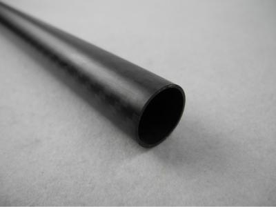 China Centerless ground Smooth carbon fiber Rod / piping for Helicopter for sale