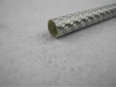 China Corrosion resistance Fiberglass Poles Glass Fiber Pipe heat / sound insulation for sale