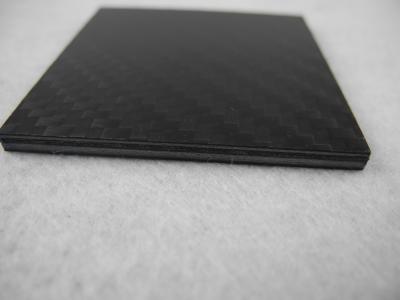 China Light weight PVC resin + Carbon Fiber Composite Plate , Carbon Fiber Panels for sale