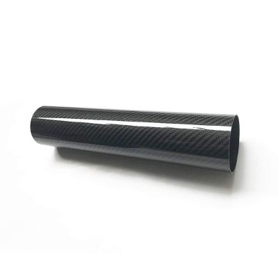 China Epoxy Round 3K Carbon Fiber Tube Roll Wrapped For Marine for sale