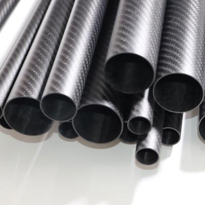 China Roll Wrapping 6mm Carbon Fibre Tube High Corrosion Resistance for sale