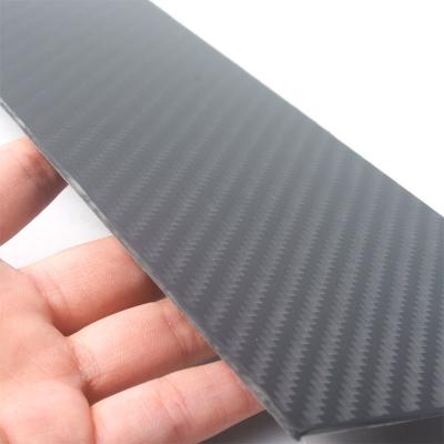 China Industrial 3K Plain Weave Carbon Fiber Board Light Weight for sale