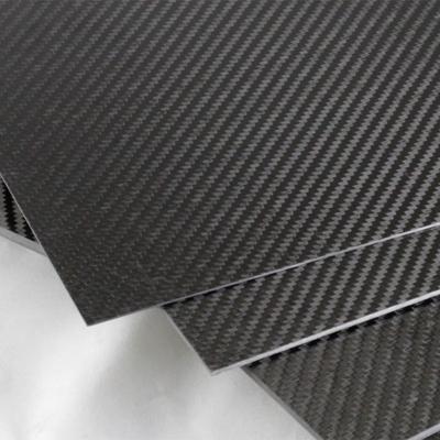 China Customized Carbon Fiber Sheet Plate Heat Resistant 400MM*400MM 0.3mm for sale
