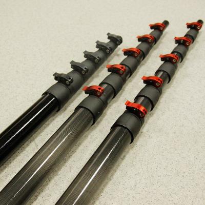 China Industrial 3K Carbon Fiber Telescopic / Extension Pole Anti Ultraviolet Radiation for sale