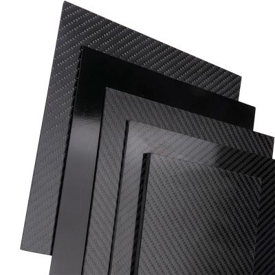 China Plain Weave Carbon Fiber Sheet 5mm Thick 500mm X 1000mm for sale