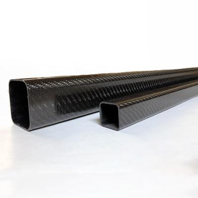 China Industrial 15MM Square Carbon Fibre Tube Excellent Structural Performance for sale