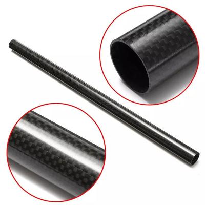 China 3K Matte Twill Carbon Fiber Tube 24x22 1000MM For Industrial Aerospace for sale