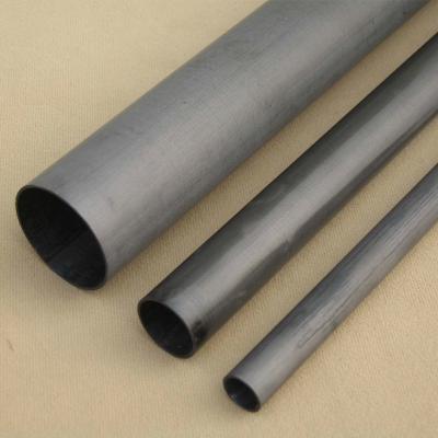 Cina 100% di fibra di carbonio 1.5k / 3k rotondo di fibra di carbonio tubo di poli flessibilità pultrusione in vendita