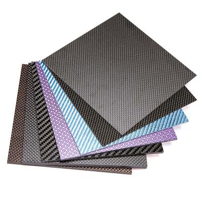 China 240x240mm 3K Carbon Fiber Plate Thickness 0.5 - 6mm High Temperature Carbon Fiber Sheet Board for sale