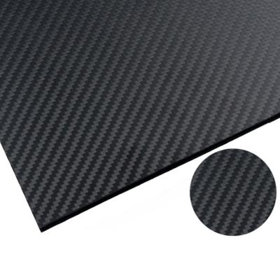 China CNC Cut Custom 3K Carbon Fiber Plate Twill Weave Good Flexibility for sale