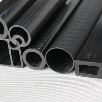 China Special Section Pultruded Carbon Tube Composite Material for sale