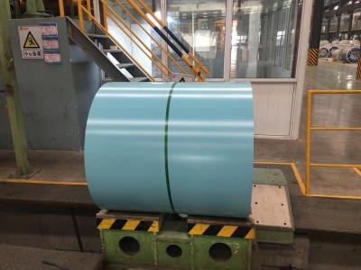 China AZ 120 PVDF Prepainted Aluzinc Steel Coil Nippon RAL Color System for sale