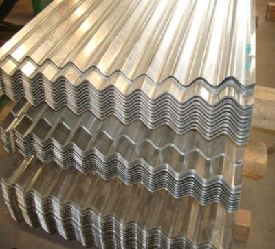 China 60g/M2-275g/M2 Corrugated Steel Sheet Zinc Coating Galvanized Steel Roofing Sheets à venda