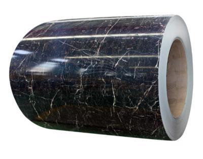 China JIS G3321 0.85mm Marble Grain PPGI PPGL Coil HDP Coating for sale