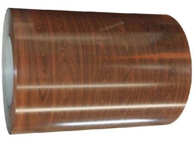 China PVDF Coil Coating Color Coated Aluminum Coil Wood Grain 5052 5754 8011 zu verkaufen