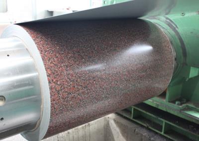 China 3003 H26 Aluminium Granite Coil 0.80*1200 PVDF Colorful ALUMINUM Wall Cladding Customized Pattern 50 Years Warrant for sale