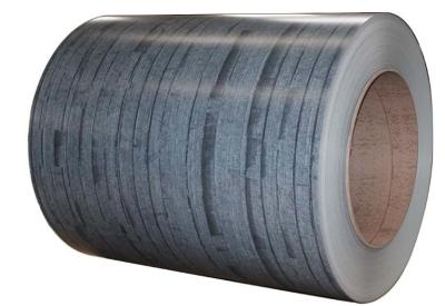 China 508/610mm Wood Grain Color Coated Aluminum Coil 1100 1060 8011 zu verkaufen