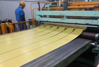 中国 Light Steel House G550 Structural Steel AZ150g Galvalume Steel Coil AFP 55%Alu-Zinc Steel Slit Coils Anti-Finger Print 販売のため